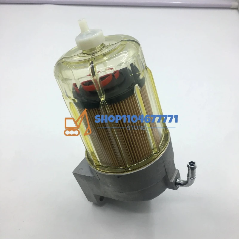 

Запчасти для экскаваторов Kobelco SK200-8, 210, 230, 250, 350-8: Корпус топливного фильтра-влагоотделителя с бумажным элементом дизельного фильтра