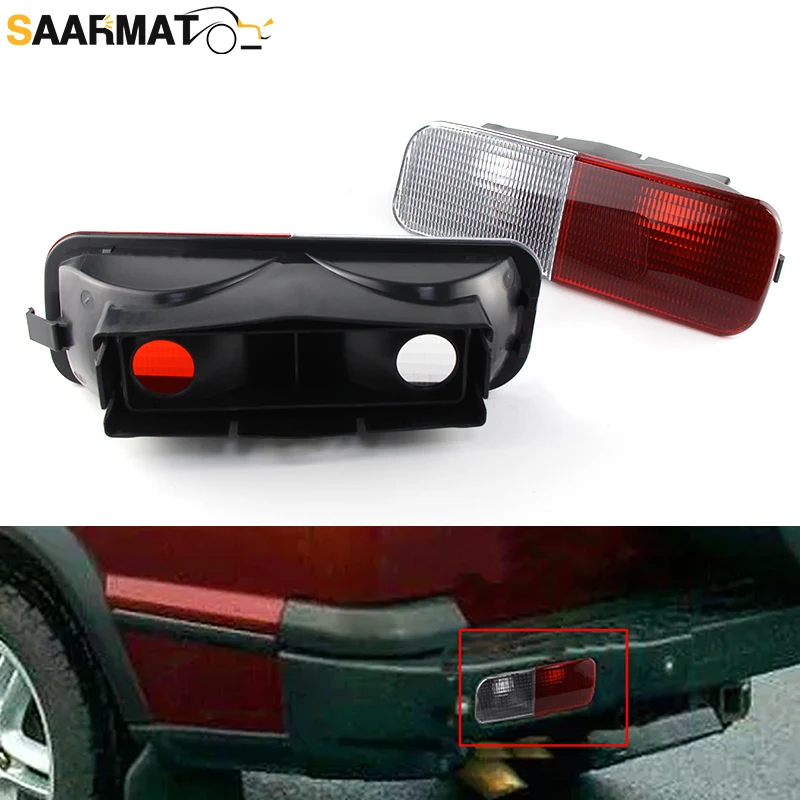 

2pcs Rear Bumper Turn Signal Brake Lamp Shells Without Bulbs For Land Rover DISCOVERY2 OEM XFB000720 XFB000730