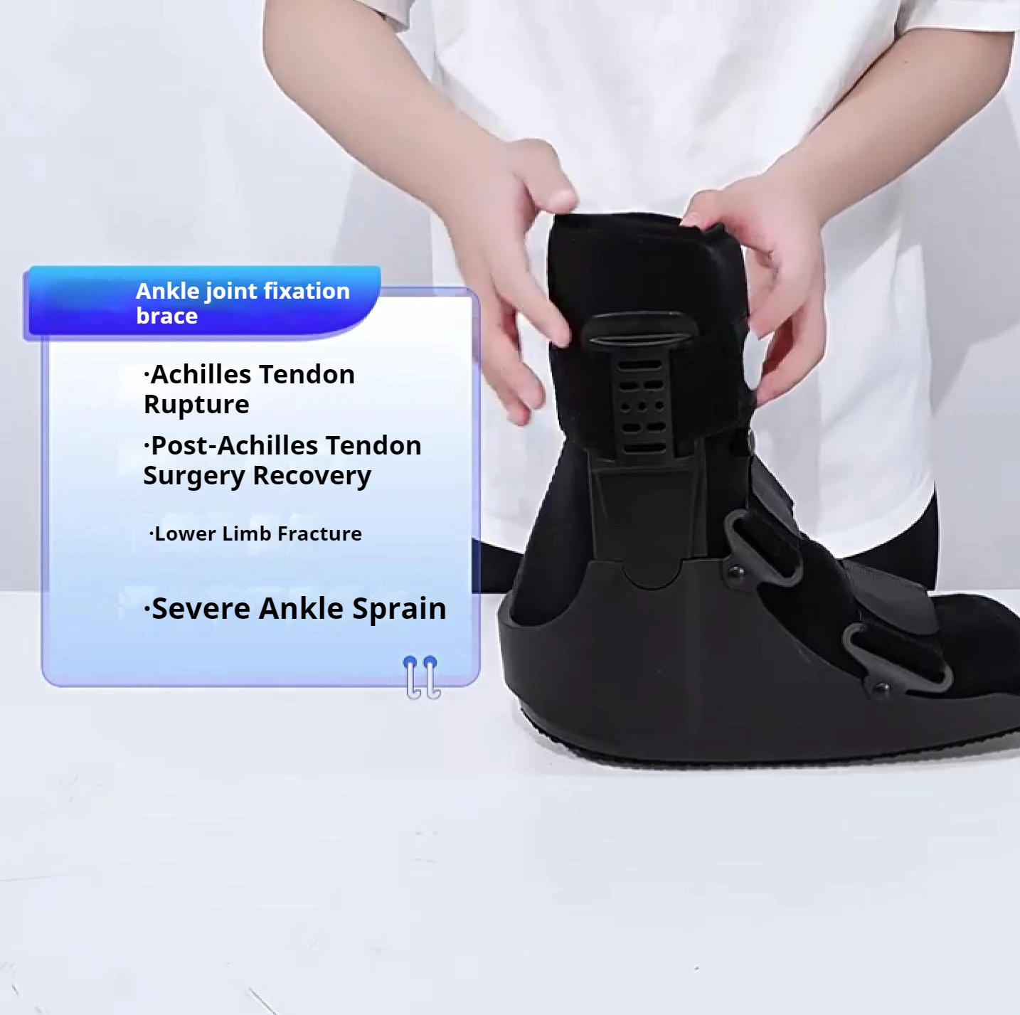 

Высокие и низкие стильные сапоги для ахилловых сухожилий, реабилитация суставов лодыжки, прогулочная обувь для детей и взрослых, фиксирующая скобка