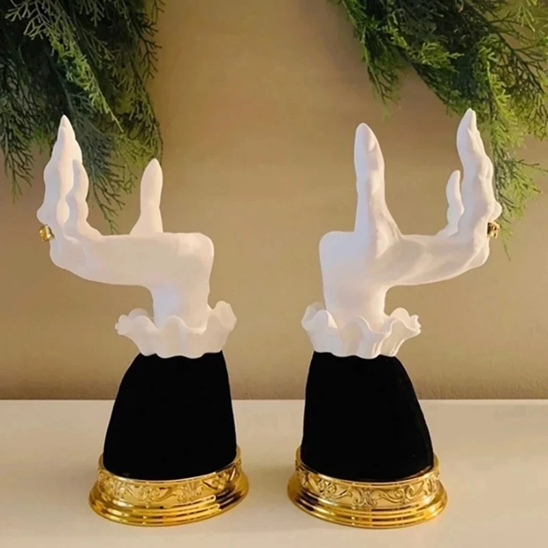 

Witch Hand Candlestick Halloween Gothic Decor Palm Candle Holder Candle Holder Halloween Decorations Christmas Decoration