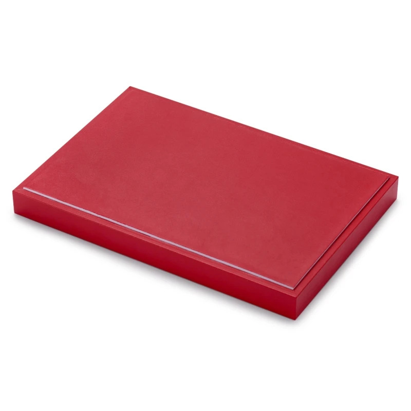 Oirlv Red Jewelry Tray Display Leather Ring Necklace Bracelet Display Grids Organizer Stackable Jewelry Display Tray Red Trays