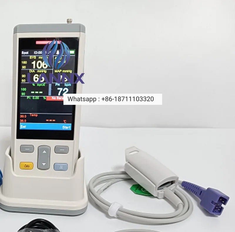 

Affordable Price Portable Veterinary Pet Health 4 Parameter Handheld Vet Machine Ecg Signos Vitales