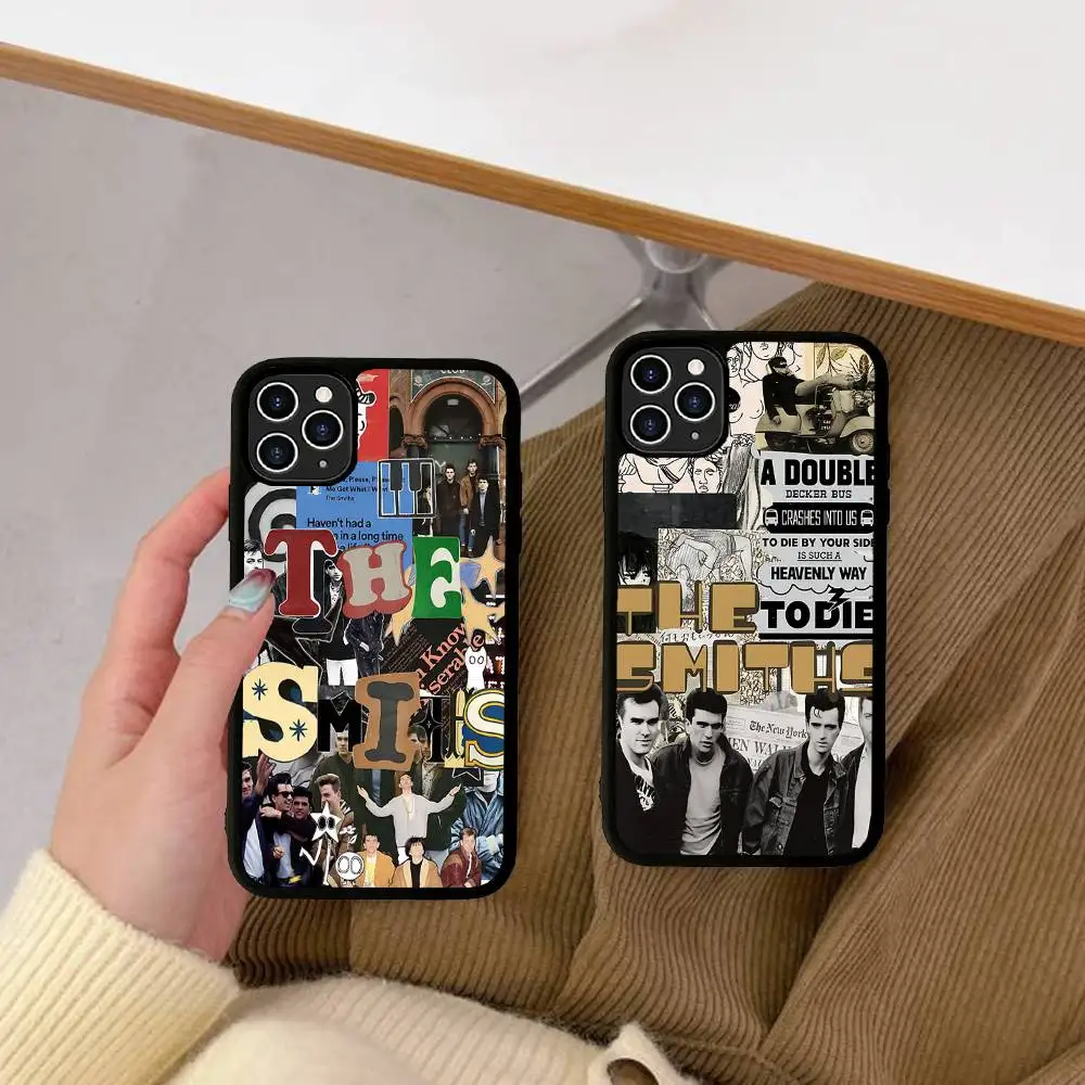 Rock Band The S-Smiths Phone Case Wireless Charging PC+TPU For IPhone 11 12 13 14 15 16 17 Pro Max Plus Case