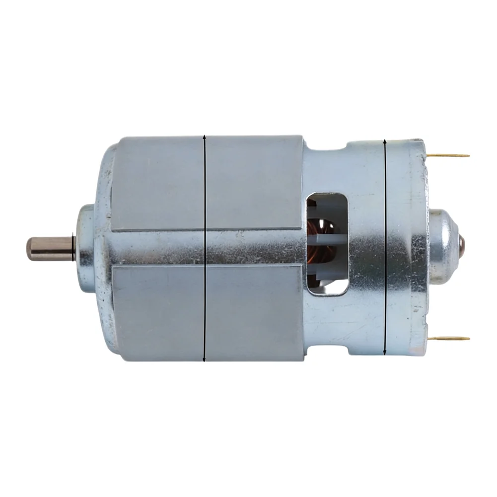 Car Washer Motor 21V RS755 Motor Approximate Size Lightweight Design Metal Material Replacement Motor For Machines
