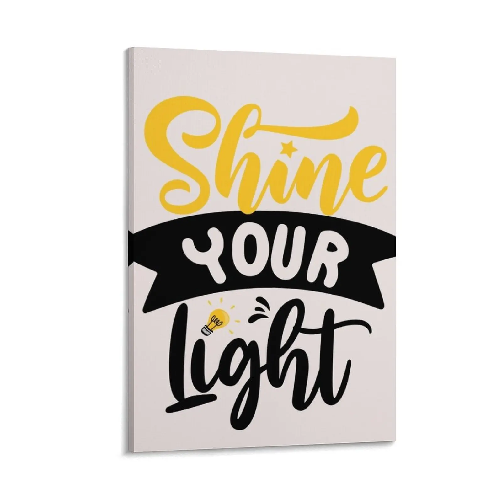 

Shine Your Light Canvas Painting Decoration wall canvas wall decoration posters for wall