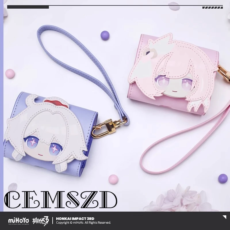 

[Подлинный] игровой Honkai Impact 3RD Elysia Kiana защитный чехол для наушников аниме мультфильм реквизит аксессуары искусственная кожа подарок на Хэллоуин
