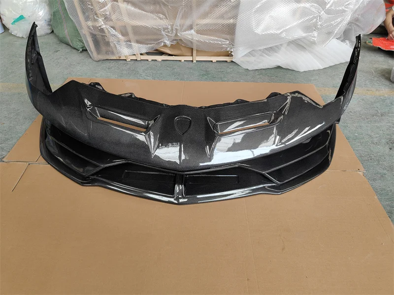 New All Carbon Fiber Body Kit forLamborghini Aventador LP700 LP720 LP740 LP750 SVJ Style Front Bumper
