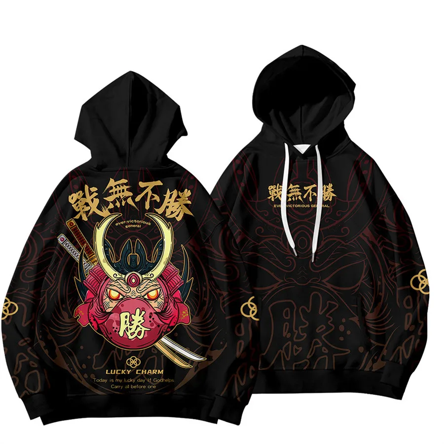 Hot Sales Autumn Winter Sweatshirts Chinese Style 3D Digital Printing Hoodies Men Fashion Streetwear Hoodie Casual Jacket
