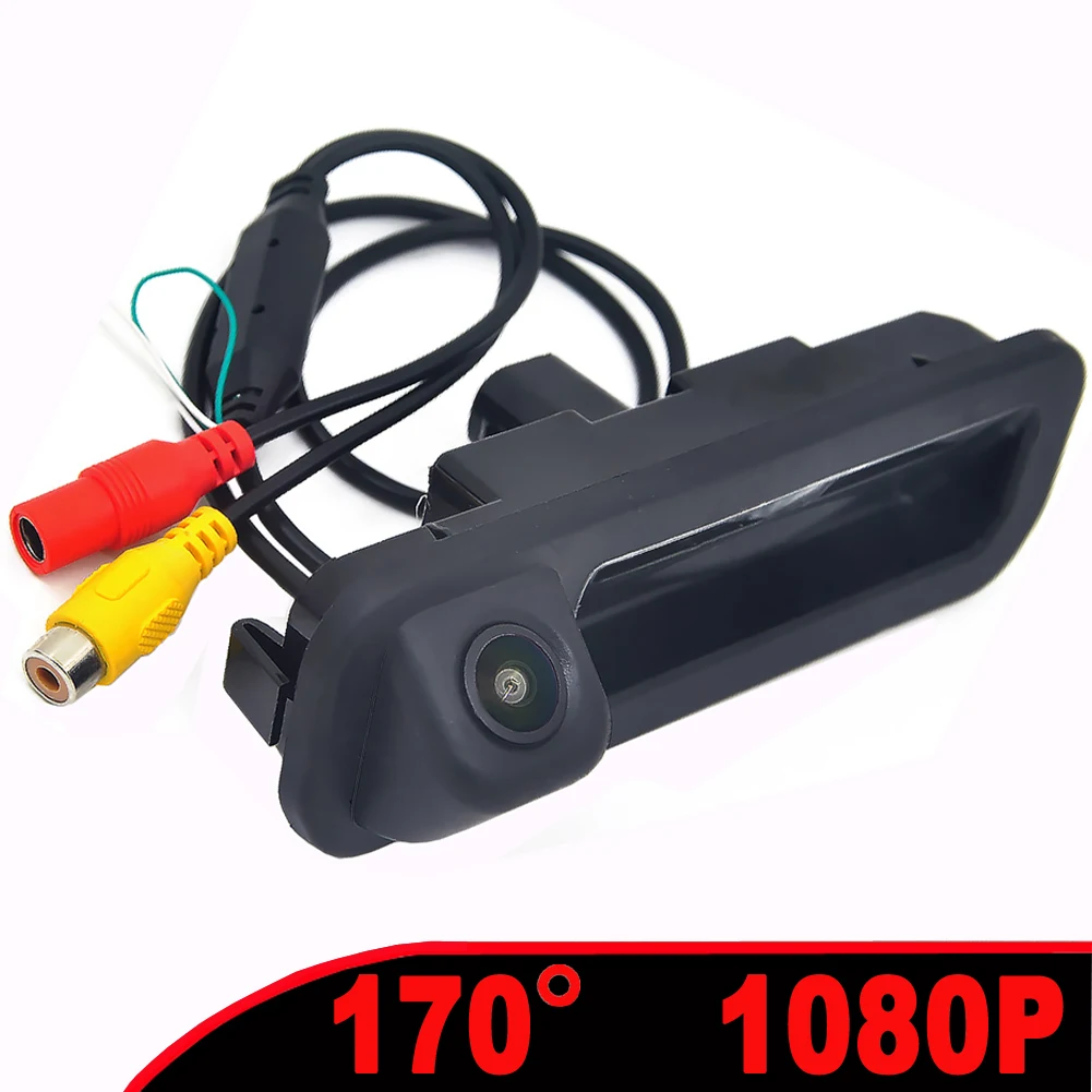 170 Degree 1920 x 1080P AHD Car Rear View Camera for Ford Focus 3 MK3 C MAX Focus 2012 Hatchback Sedan Night Vision Reversing