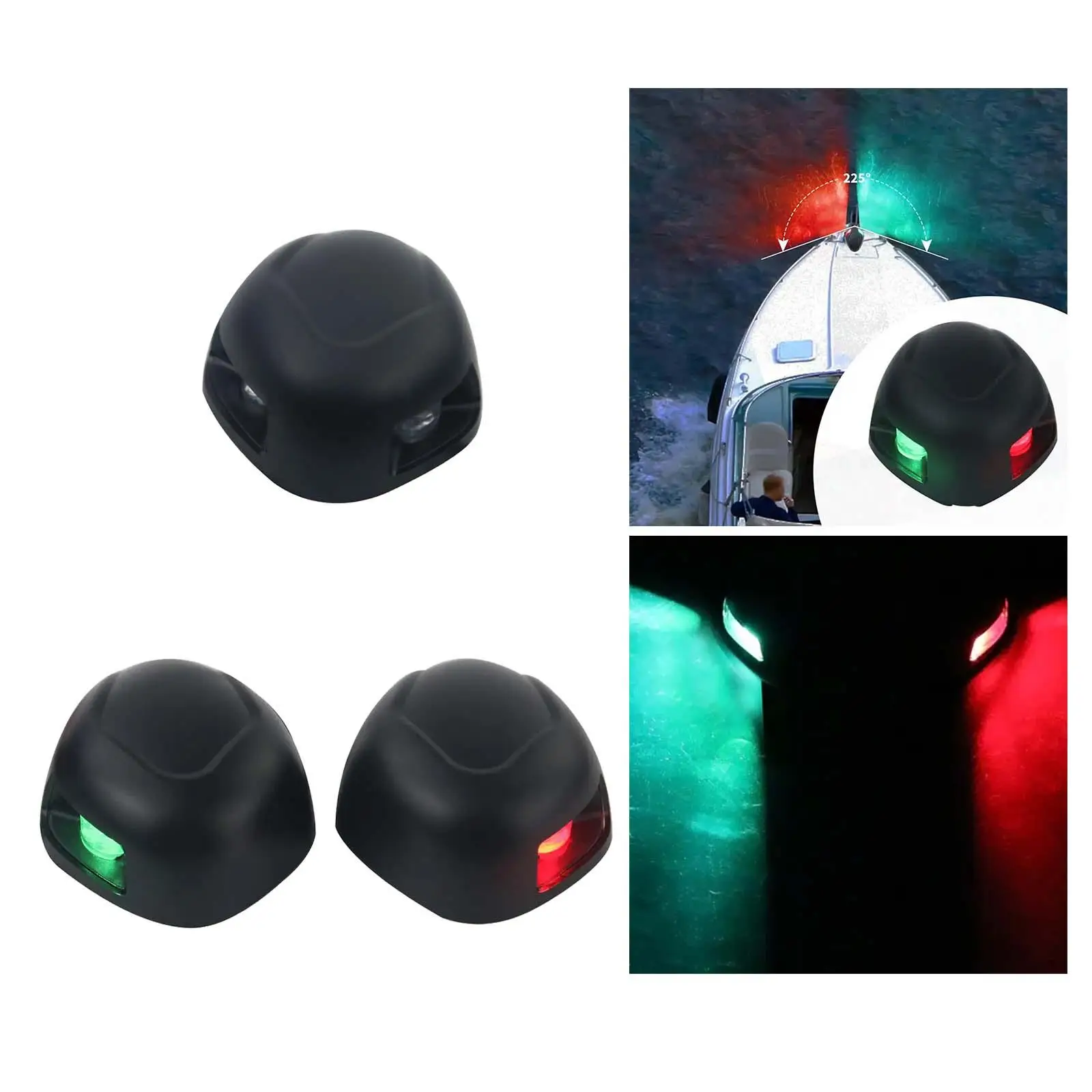 LED Boat Navigation Light Universal Fit Replaces Professional Spare Parts 12V