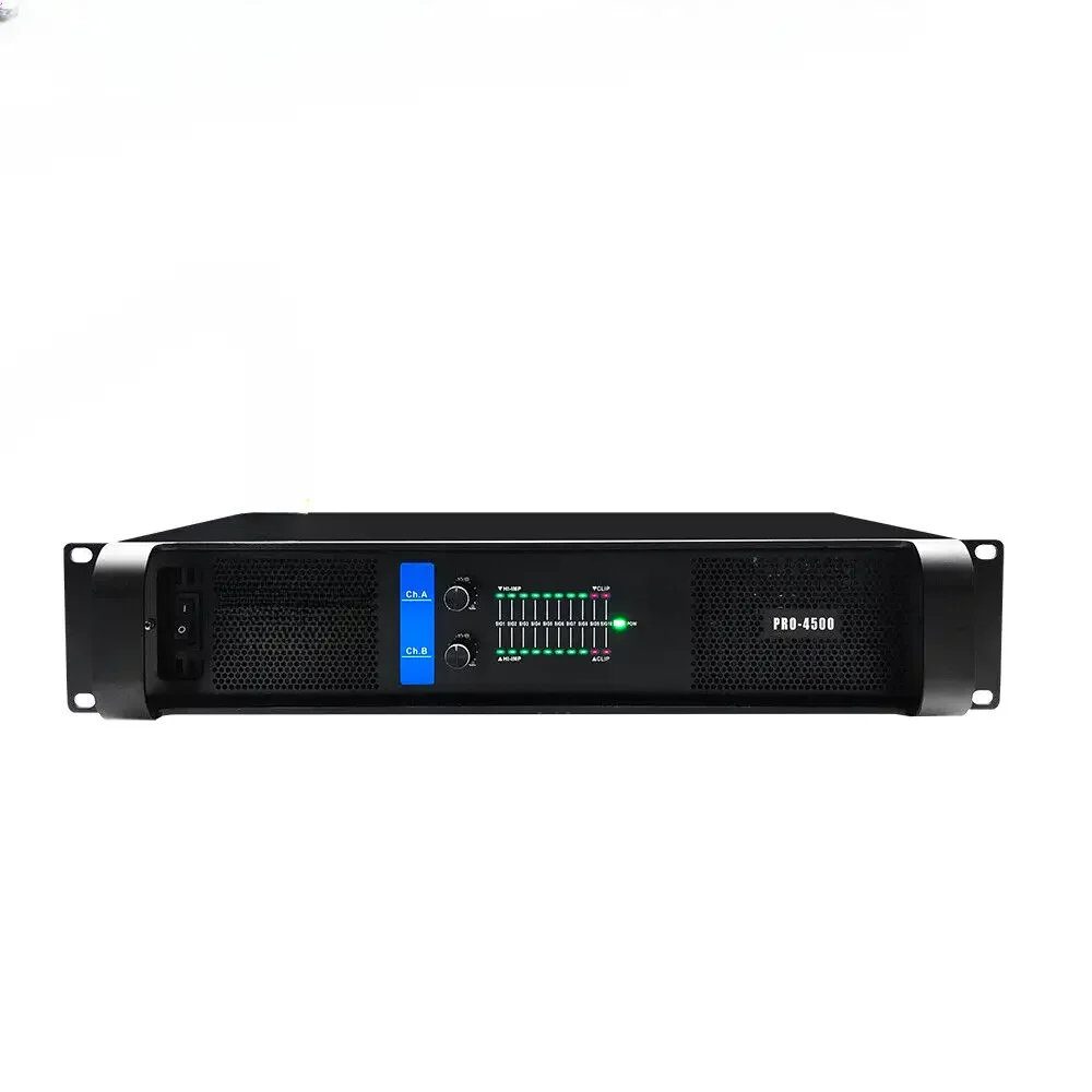 PRO4500 Stage Performance Audio1000W*2 High-quality Power Amplifier Audio System
