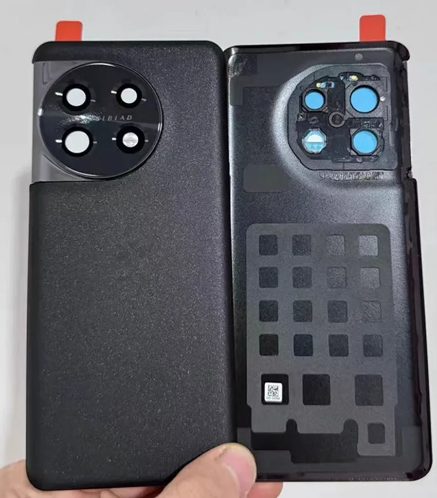Oneplus 11용 A+도어, 카메라가 포함된 후면 배터리 커버, 후면 유리 도어 하우징 케이스, 1+11 교체용