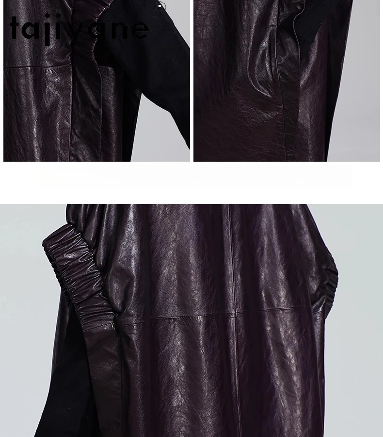 TAJIYANE 100% Genuine Leather Jacket Woman Luxury Sleeveless Sheepskin Vest White Duck Down Coat Winter Clothes Women 2025 신상아우터