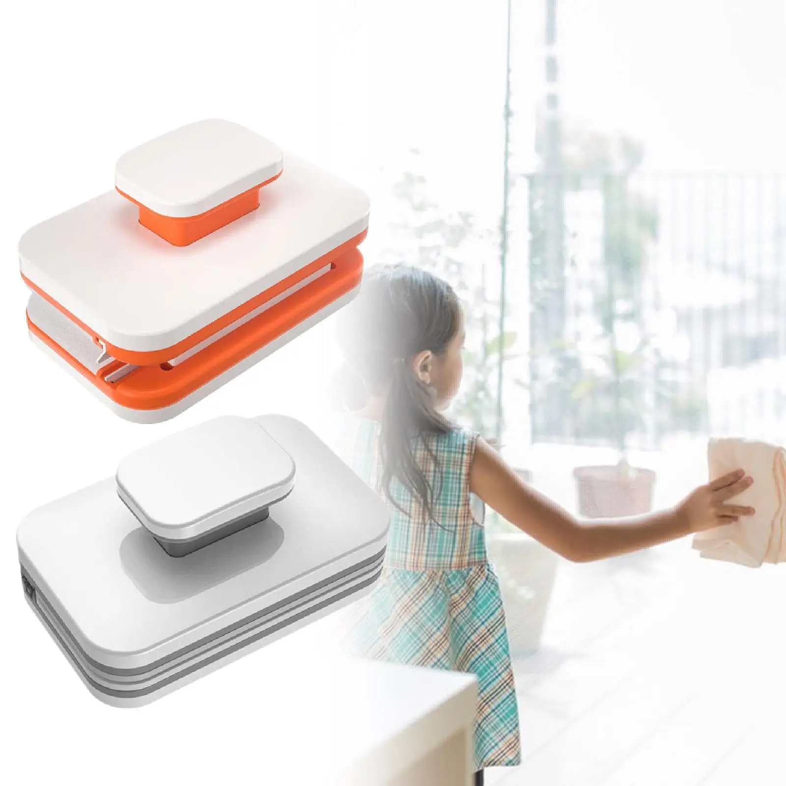 منظف النوافذ المغناطيسي ممسحة زجاجية متعددة الأغراض لفندق متجر الحمام