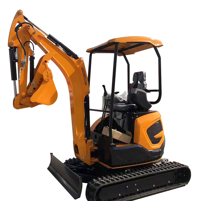 Customized 2.2-ton Mini Excavator Brand Mini Excavator for Agricultural Garden Use Crawler Mini Excavator for Sale