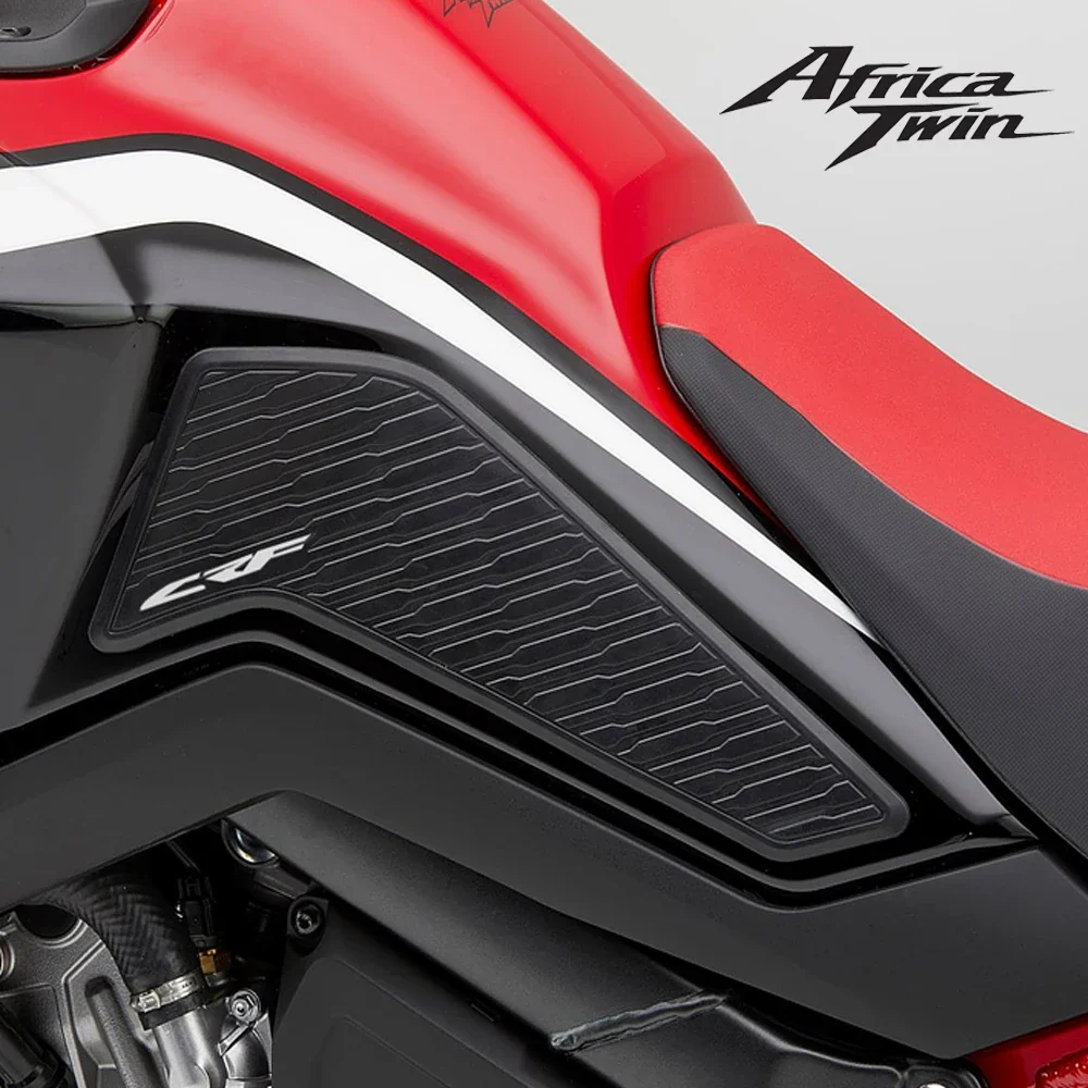 NEW Motorcycle Accessories Non-Slip Side Fuel Tank Stickers Waterproof Pad Rubber Sticker For Honda CRF 1100 L  Africa Twin