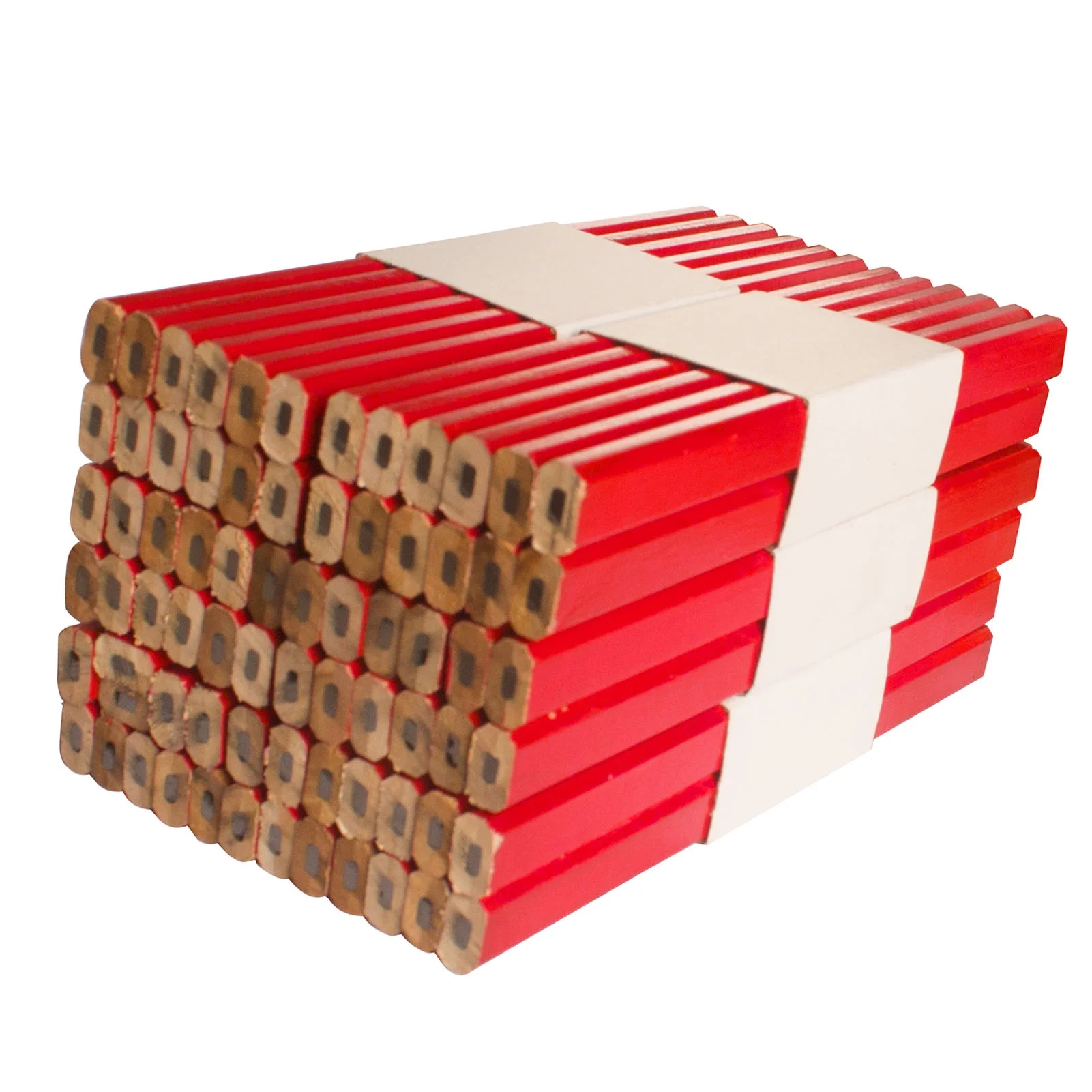 72 Pcs Carpenter Pencil Professional Octagonal Woodworking Marking Pencil Set for Construction Plan DIY Project