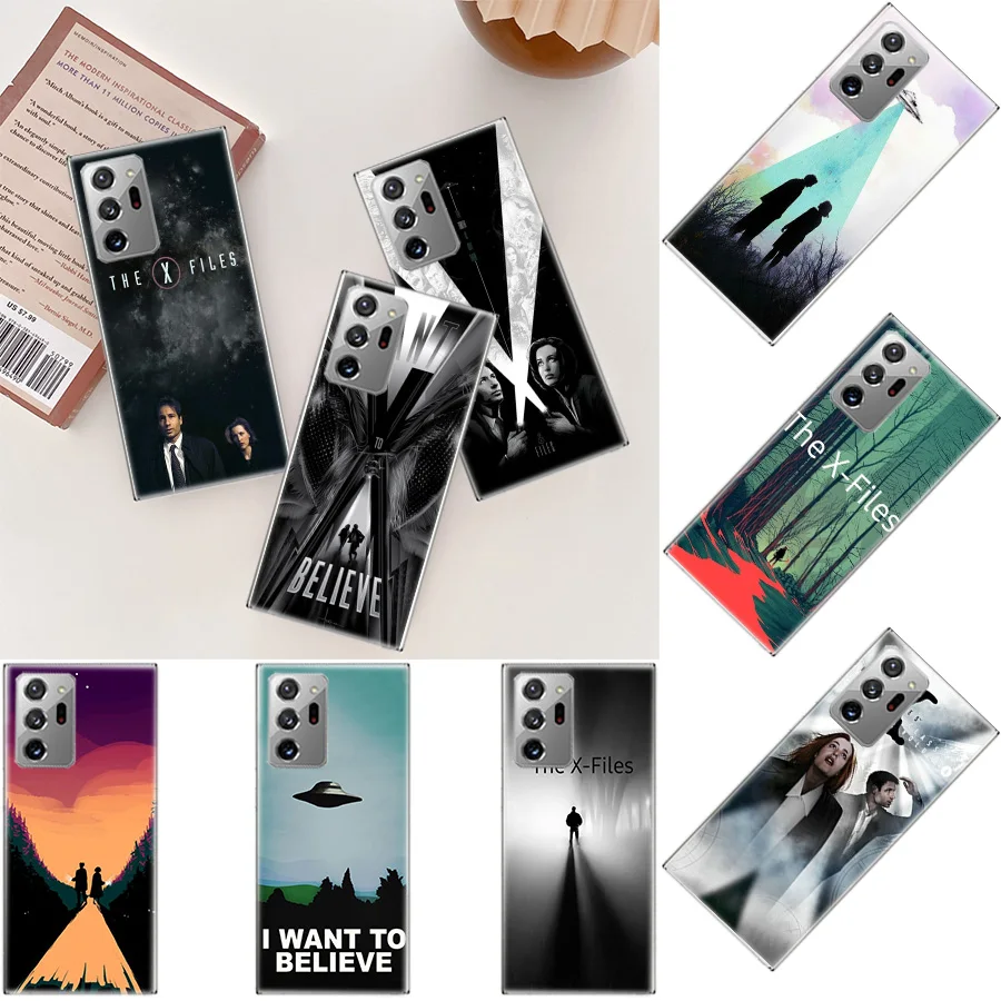 The X Files I Want to Believe Phone Case For Galaxy A15 A25 A35 A55 A05S A70S A50S A40 A30 A20E A20S A10 A90 5G J8 J6 J4 Plus