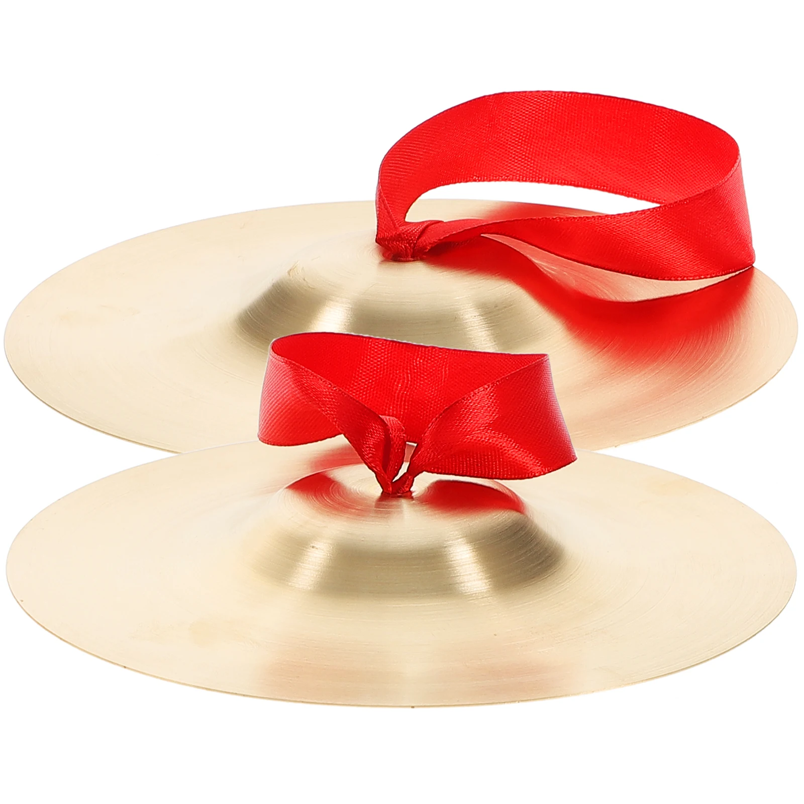 

Copper Cymbal 15cm Diameter Random Color Rope Durable Finger Kids Instruments Small Cymbals for Belly Dancing Children Parties