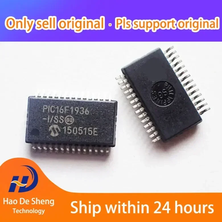 

10 шт./лот PIC16F1936-I/SS PIC16F1936-I SSOP-28 Новые оригинальные в наличии
