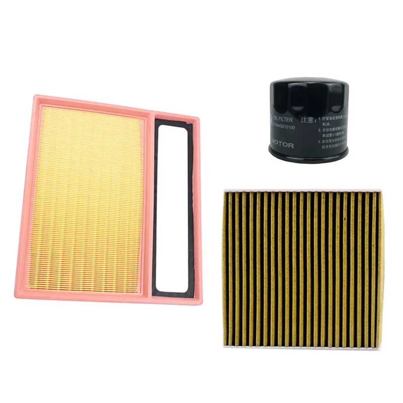 

3pcs/Filter Group: Byd Qin Plus Dm-I 1.5l/Destroyer 05/Hybrid Air Filter, Oil Filter, Air Conditioner Filter