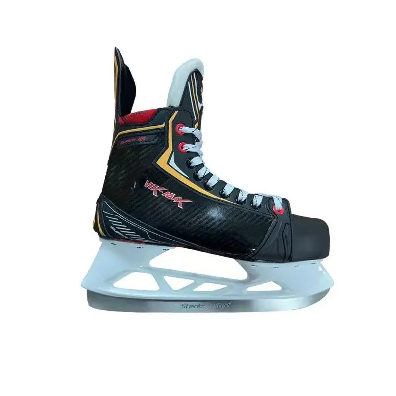 Skate Shoes for Adults, Winter Ice Hockey Skates with Ankle Support, Thermal Lining, Non-Slip Sole, Ice Rink & Training Use