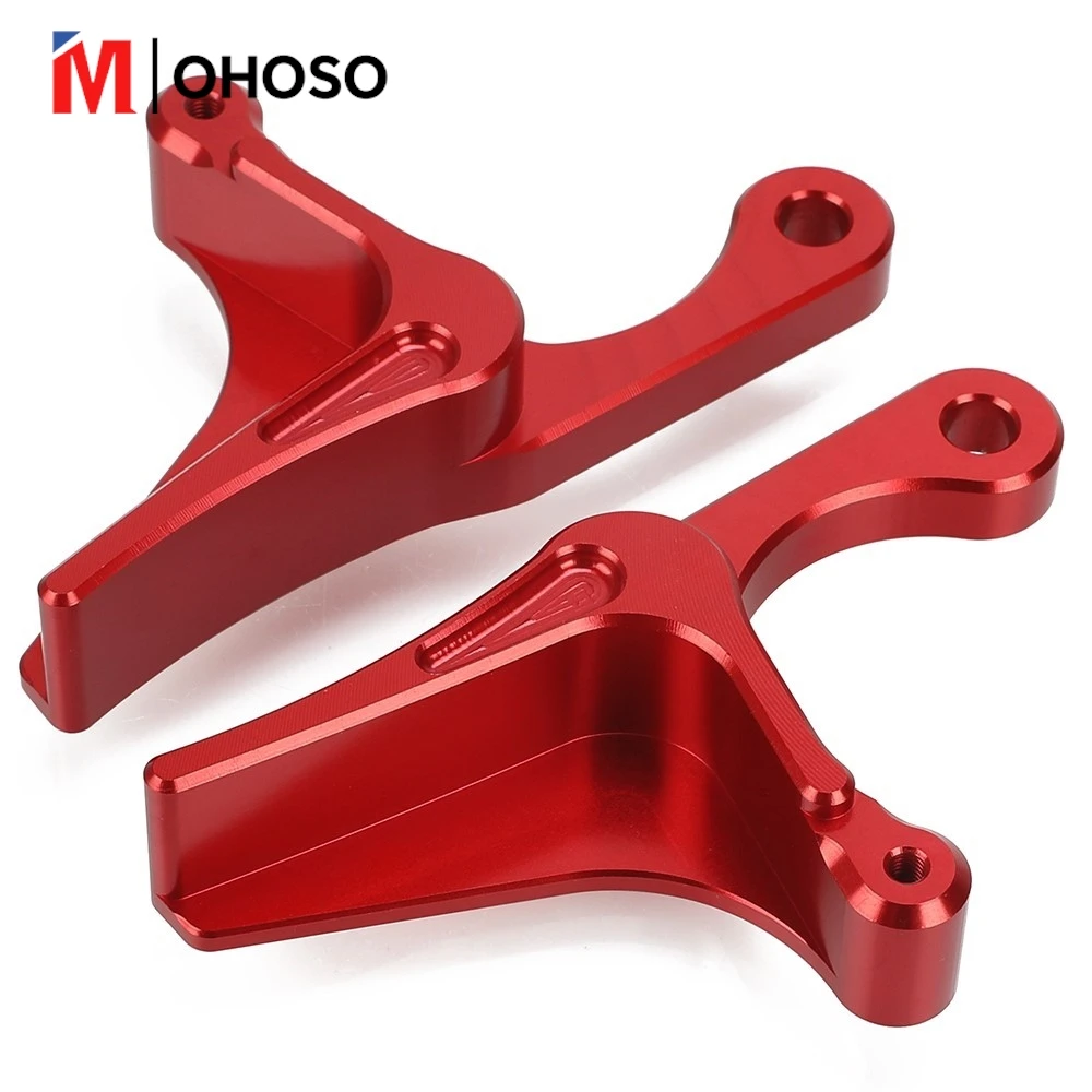 2024 2025 Left&Right Red Billet Aluminum Anodized Door Handle Sets Fit For Can-Am Maverick X3 2017 2018 2019 2020 2021 2022 2023