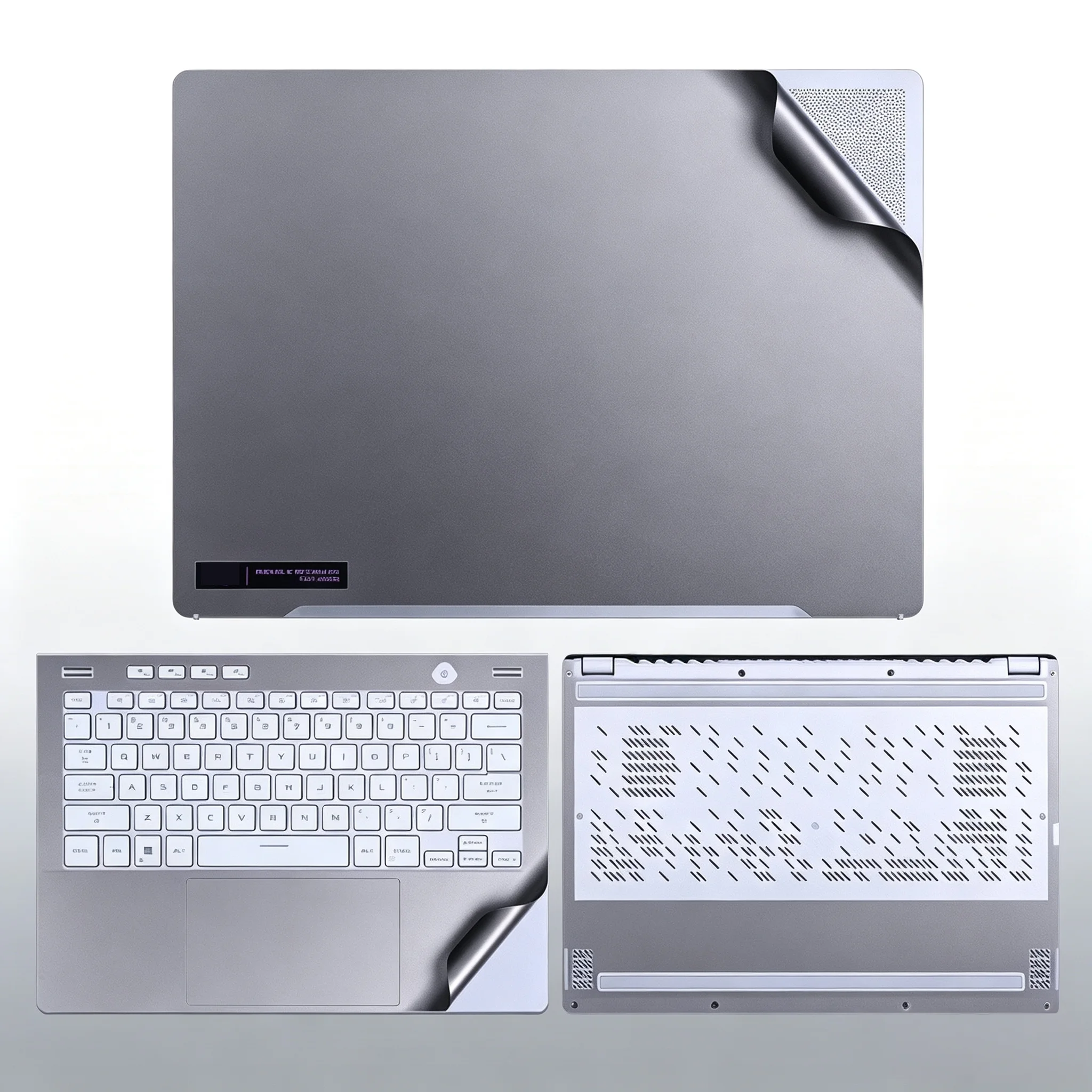 Color Carbon Laptop Skin Sticker Anti‑Scratch Protector for ASUS ROG Zephyrus G14 GA402
