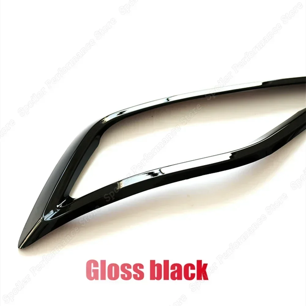 Gloss Black ABS Racing Durability Rear Diffuser For Volkswagen VW Golf 8 MK8 GTE Custom Body Kit Tail Exhaust Trim Strip