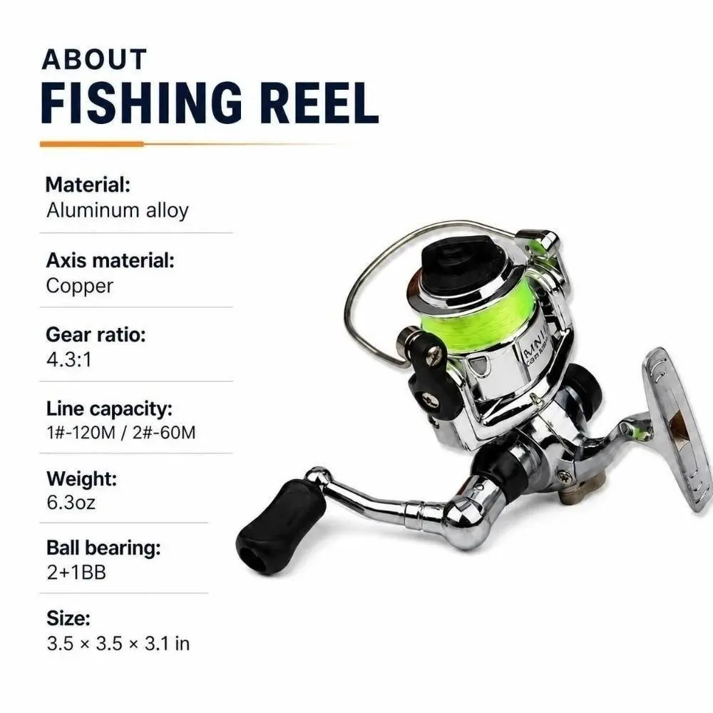 Durable Pen Shape Fishing Reel Combo Collapsible 1.6m Fishing Pole Kit Mini Fishing Rod Set Saltwater Fishing