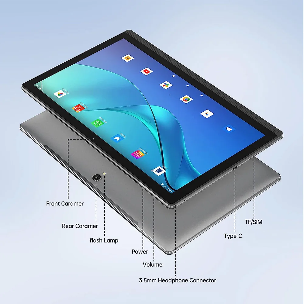 Global Version MPAD14 14 Inch 1920x1080 IPS Large screen Tablet PC 8+16MP Camera 12+256GB MT6769 G85 Tablets Android12 Laptop