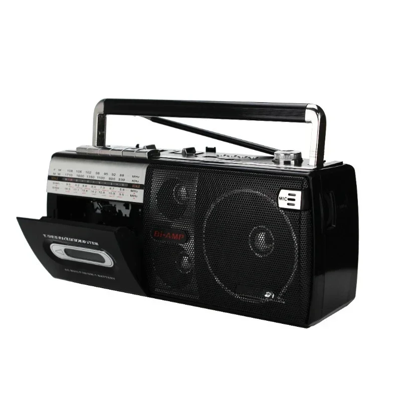 

2024 classic cassette recorder player home radio wireless player