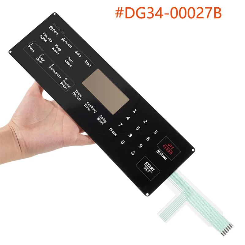 

DG34-00027B Membrane Switch Touchpad Fit for Samsung Range Oven NX58H5600SS, NX58J5600SG, NX58F5700WS, NX58M5600SB