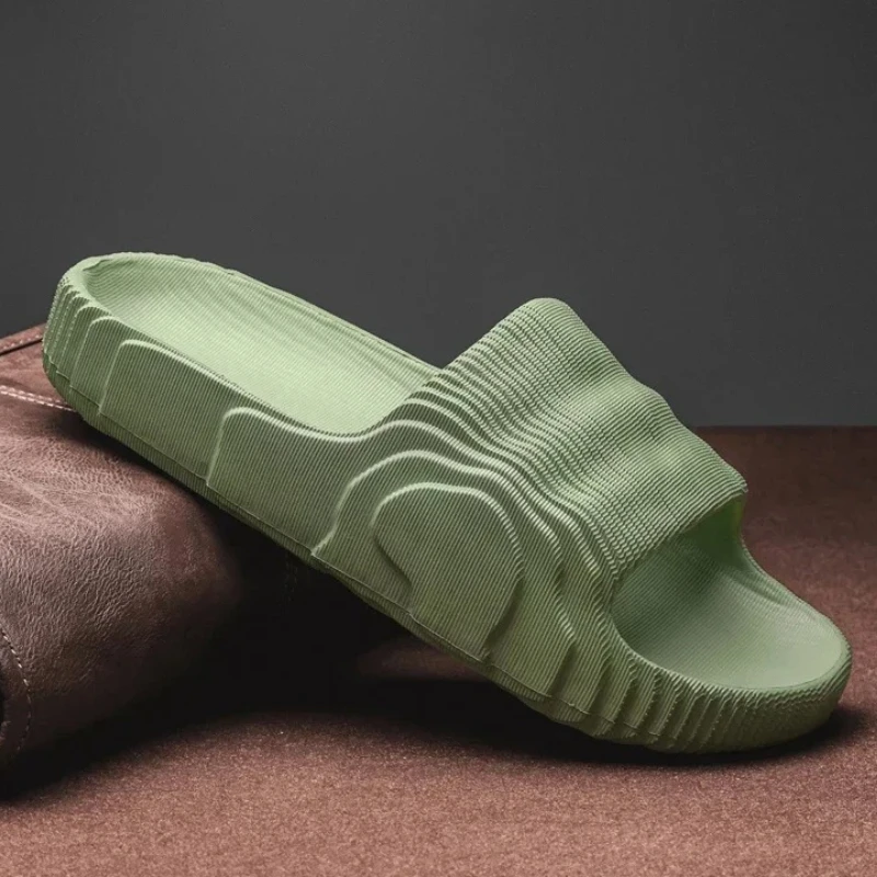 

Soft Home Slippers Couple Summer Indoor Skid Proof Bathroom Slippers Hotel Solid Color Men Women Flip Flops Flat Shoes Zapatos