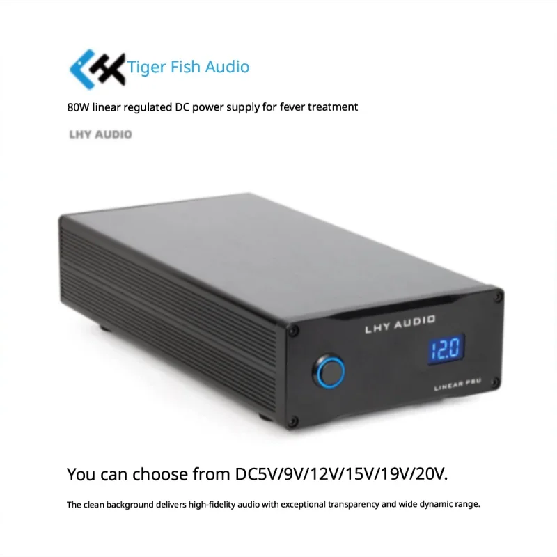 LHY 80W DC Linear Stabilized Power Supply DC12V Fever Audio Hard Disk Box NAS Router MAC PCHiFi DC5V 9V 12V 15V 18V 19V 20V view 5