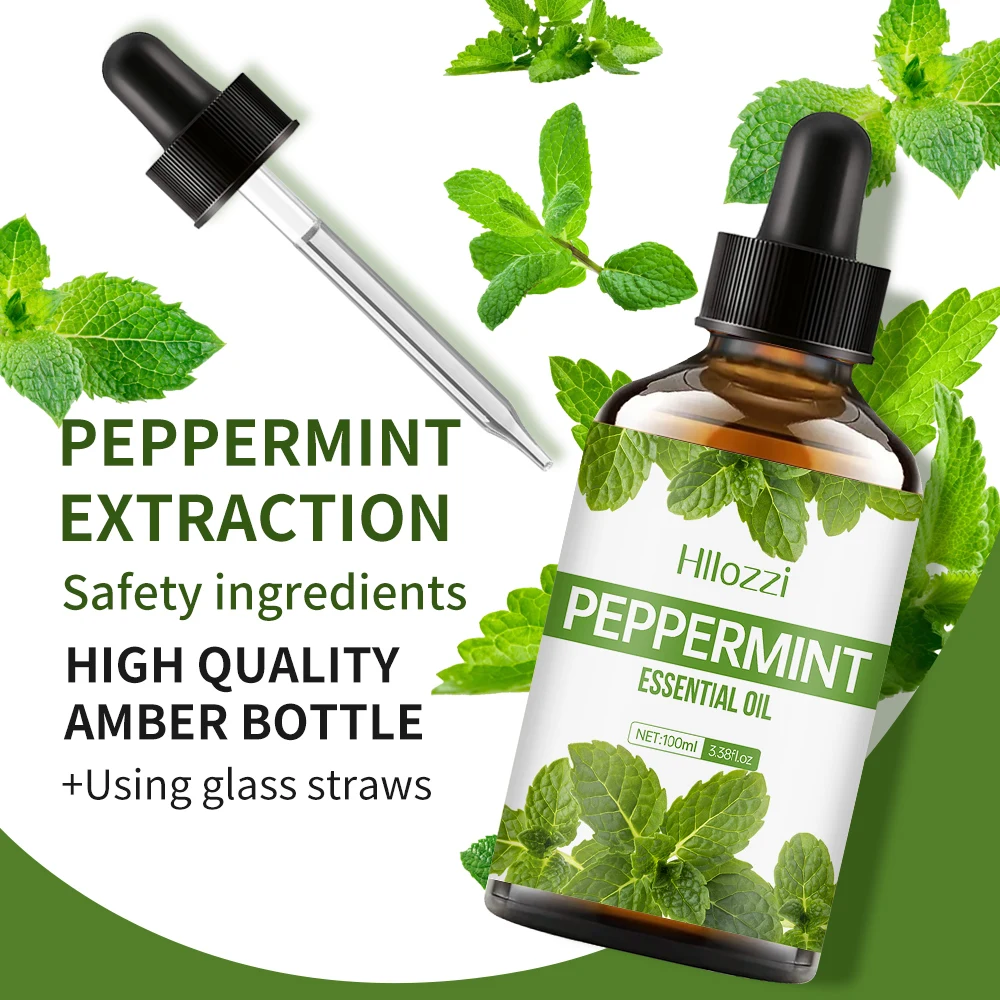 Peppermint Body Massage Essential Oil is perfect for home massage, aromatherapy diffuser, facial, spa, nails, candle making.