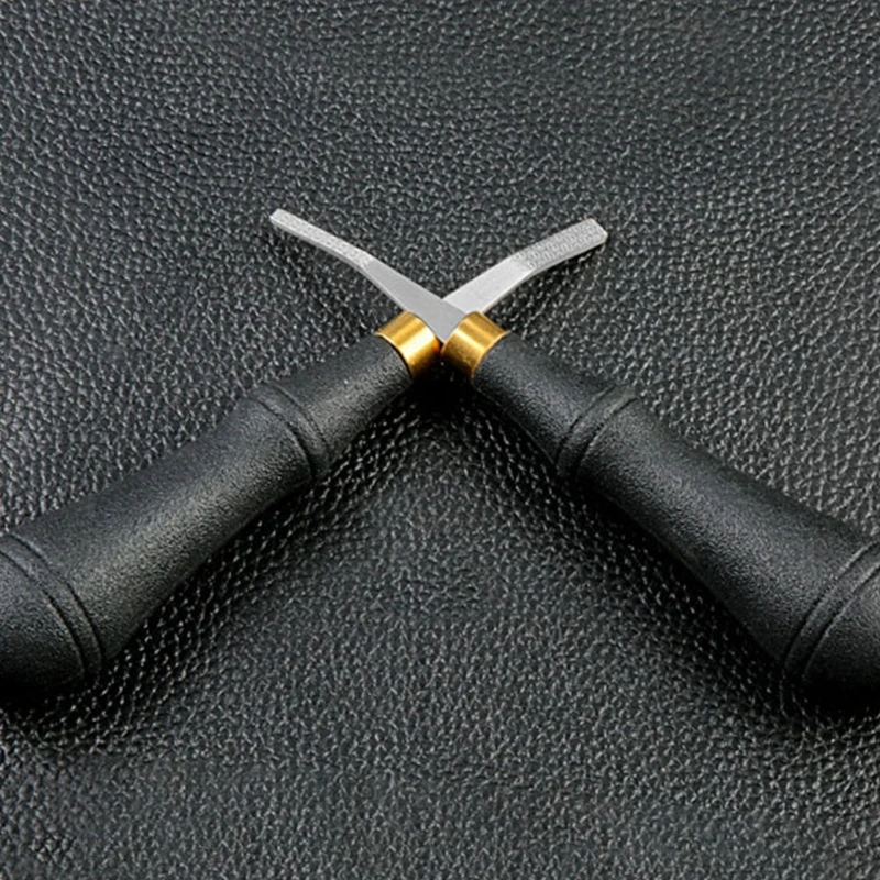 R2LD Leather-Edge Beveler Tool หัวสแตนเลส-เครื่องมือหนัง-เครื่องมือทำงานหนัง