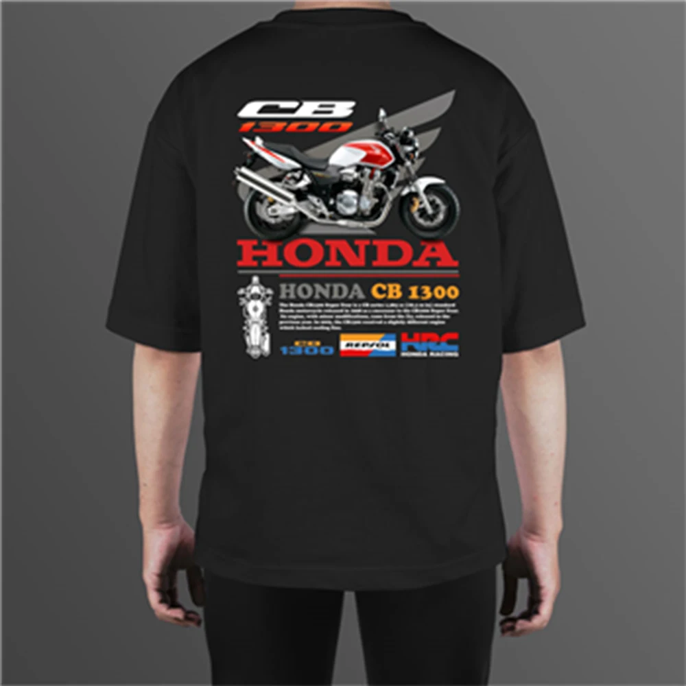 

Honda Repsol CBR Black Oversized 3D Mesh Tee Men Women Fashionable Casual Sportswear Breathable Quick Drying Cycling Suit