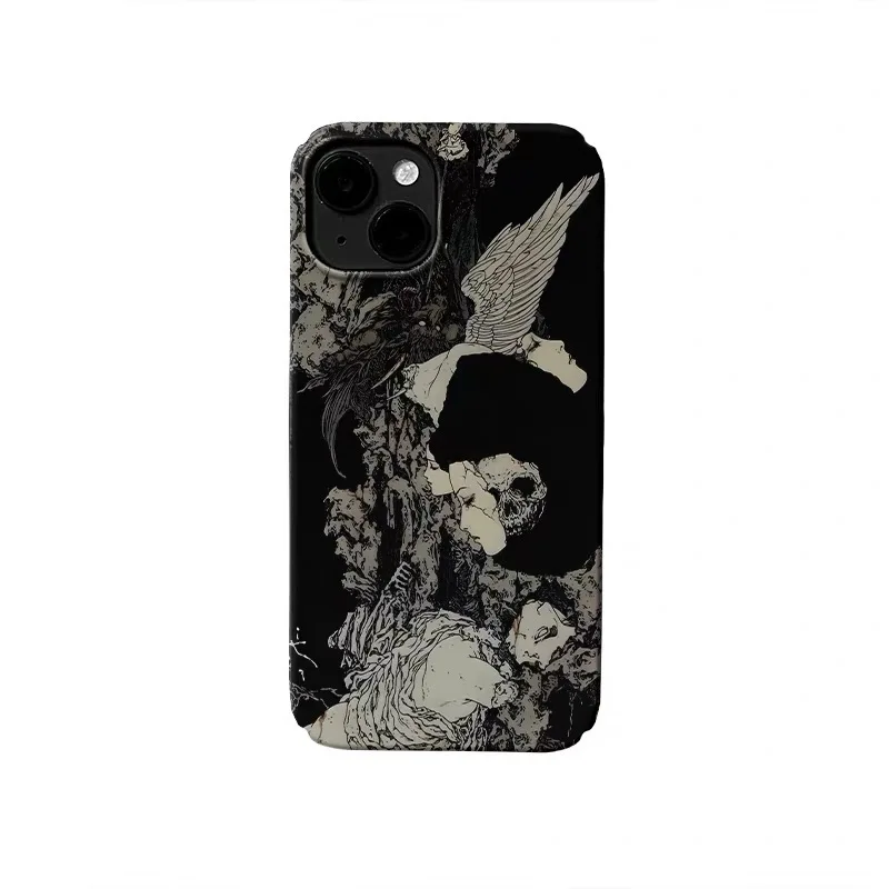 

Dark Broken Reborn Art Phone Case for IPHONE 17 Air 16E 15 PROMAX 14 Plus 13 12 MINI 11 PRO 16Plus XR XS MAX Acrylic Phone Cover