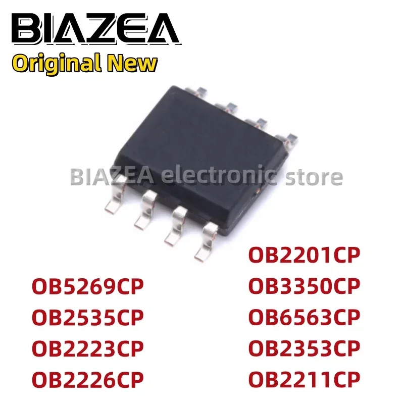 10piece OB5269CP OB2535CP OB2223CP OB2226CP OB2201CP OB3350CP OB6563CP OB2353CP OB2211CP SOP8 LED Display Power Chip