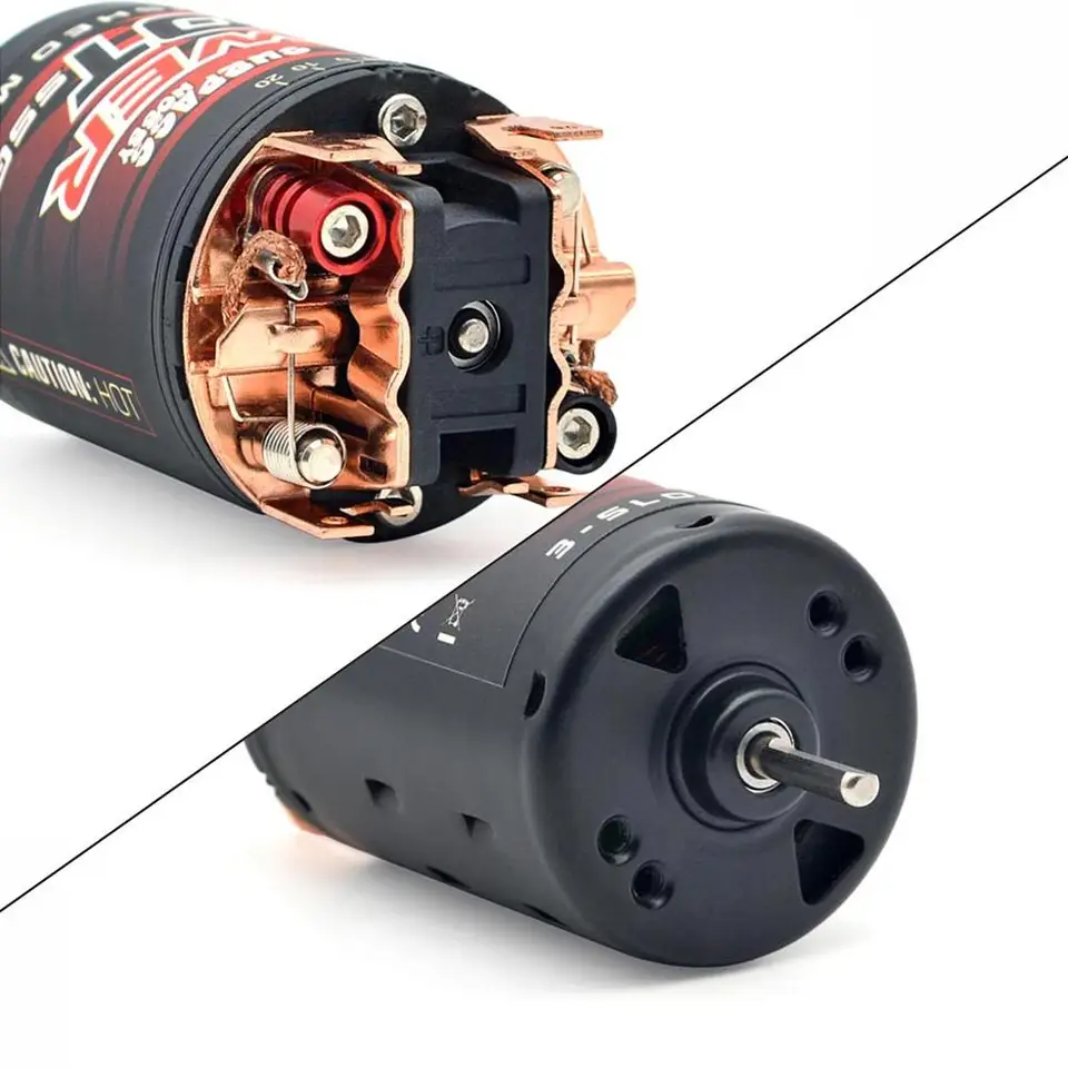 上回る趣味540起毛モーターブラシ5スロット35t 45t 55t 1/10 1/12 1/14