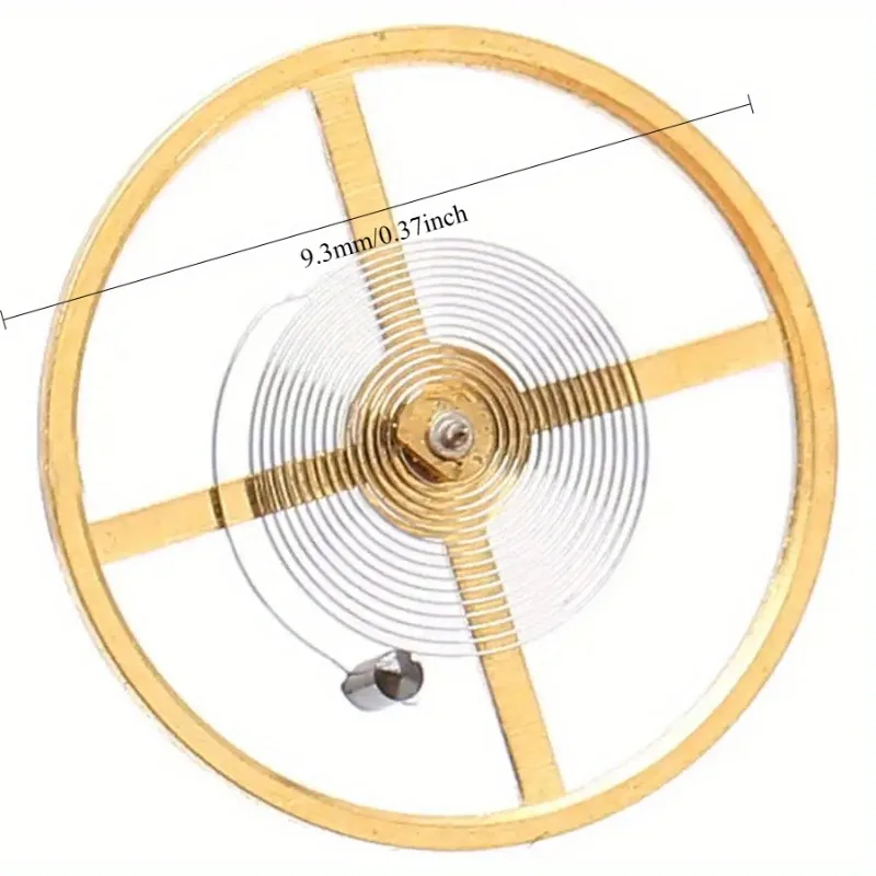 1 PC Watch Balance Wheel Replacement Part Watch Movement Balance Wheel Full Swing with Hairspring for Watchmaker Watch Repair