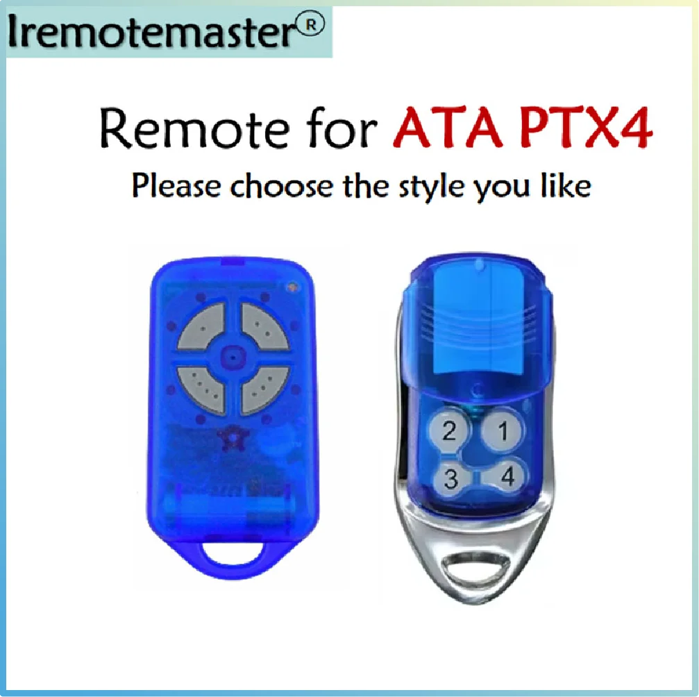 2 styles For ATA PTX4 433.92MHz Remote Control Garage Door