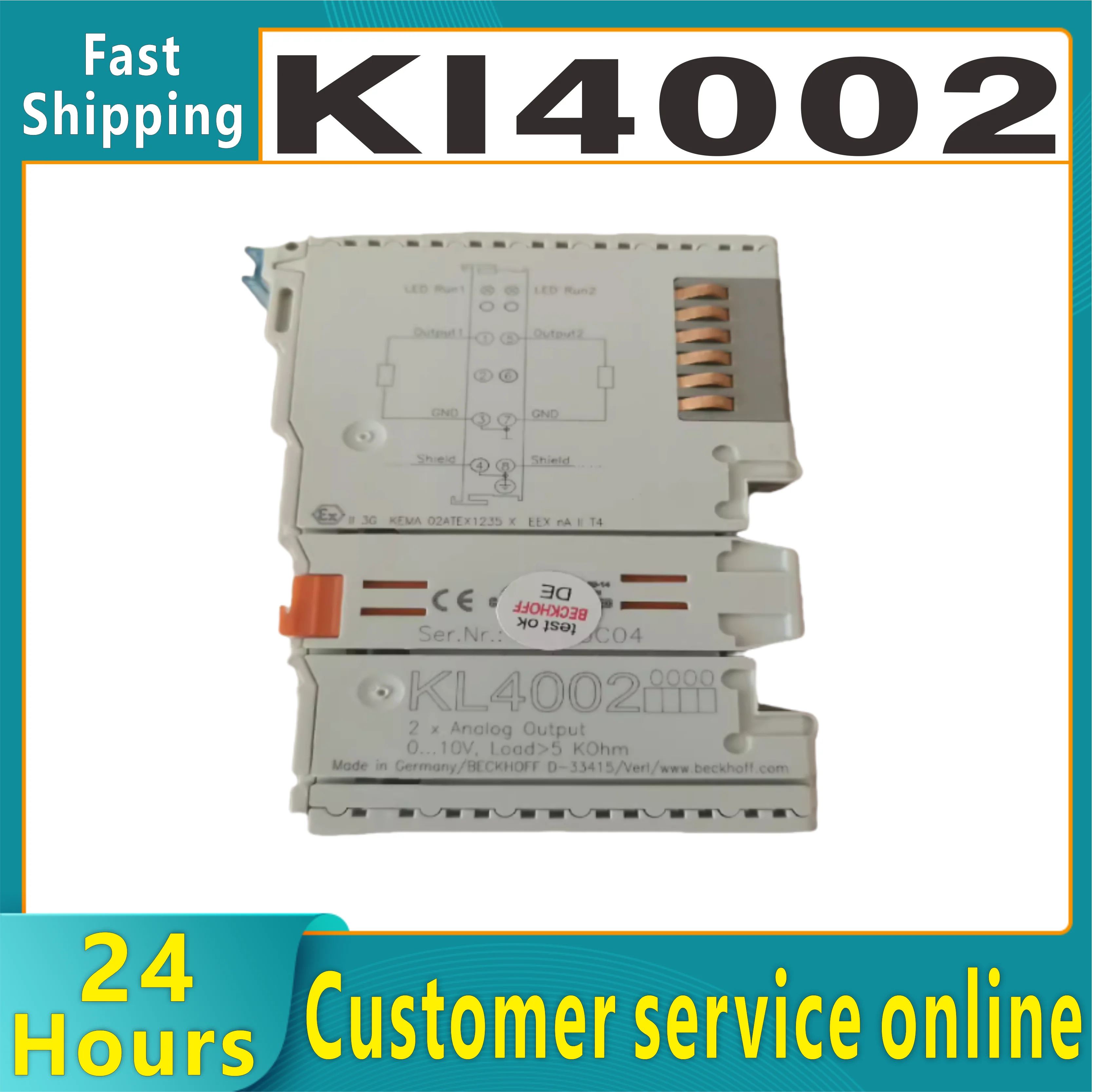 

Original Beifu module 3VL9400-3HG05 103375 KFA6-SR2-EX1.W.LB-3 KL4002