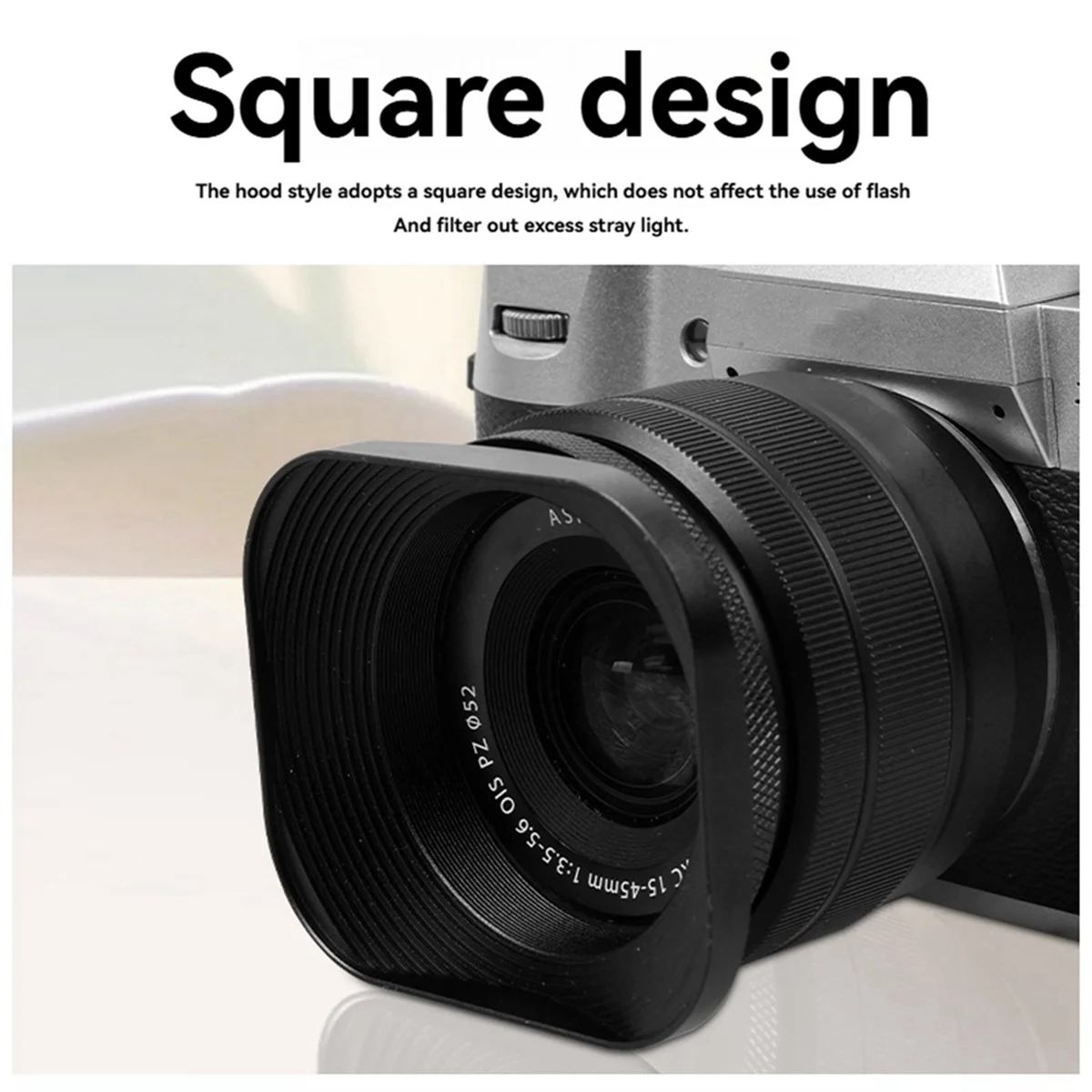 

Бленда калибра 52 мм для камер Sony, Canon, Nikon, Fujifilm Black_OFSS