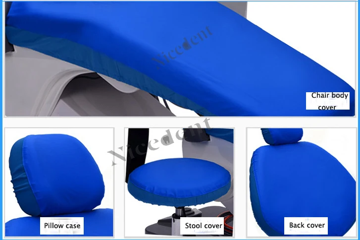 9 Different Colors Protective Full Dental Chair Cover Price/Hygienic Nonwovens & Waterproof PU Material