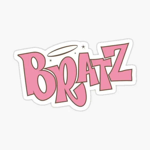 Bratz Angelz  5PCS Stickers for Decorations Anime Art Stickers Luggage Room Cute Car Bumper Water Bottles Cartoon Print