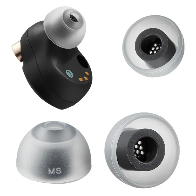 

AZLA Max ASMR Medical Silicone Earbuds Tips Standard Wireless Replacement for Buds2Pro XM5 Pi7 E8 TWS Earphones