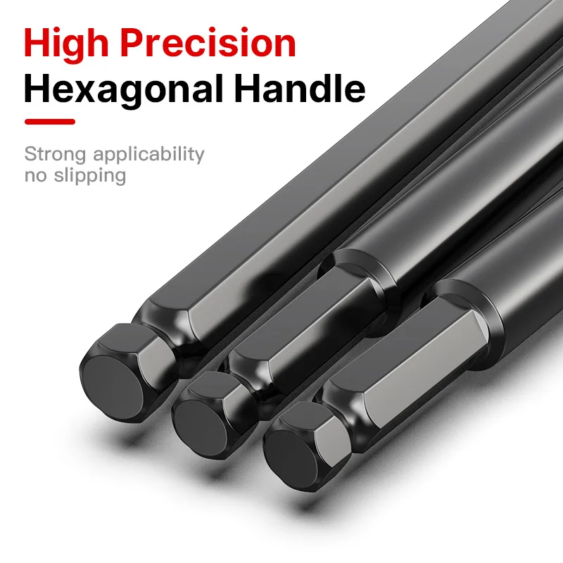 Extendable Rods for Impact Wrench Drill 6.35MM Drive Socket Adapter Long Extension Bar for Electric Tools Power Tool Accessories