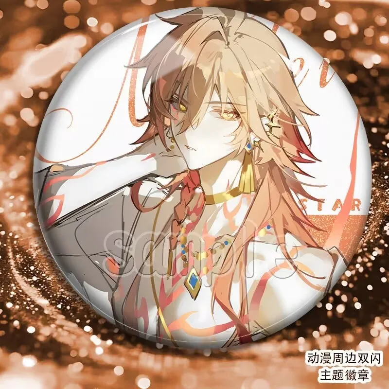 「崩壊;スタードーム鉄道」万敵バイイー」2Dレインボーバッジ周辺学生ギフト装飾デスクトップオーナメント